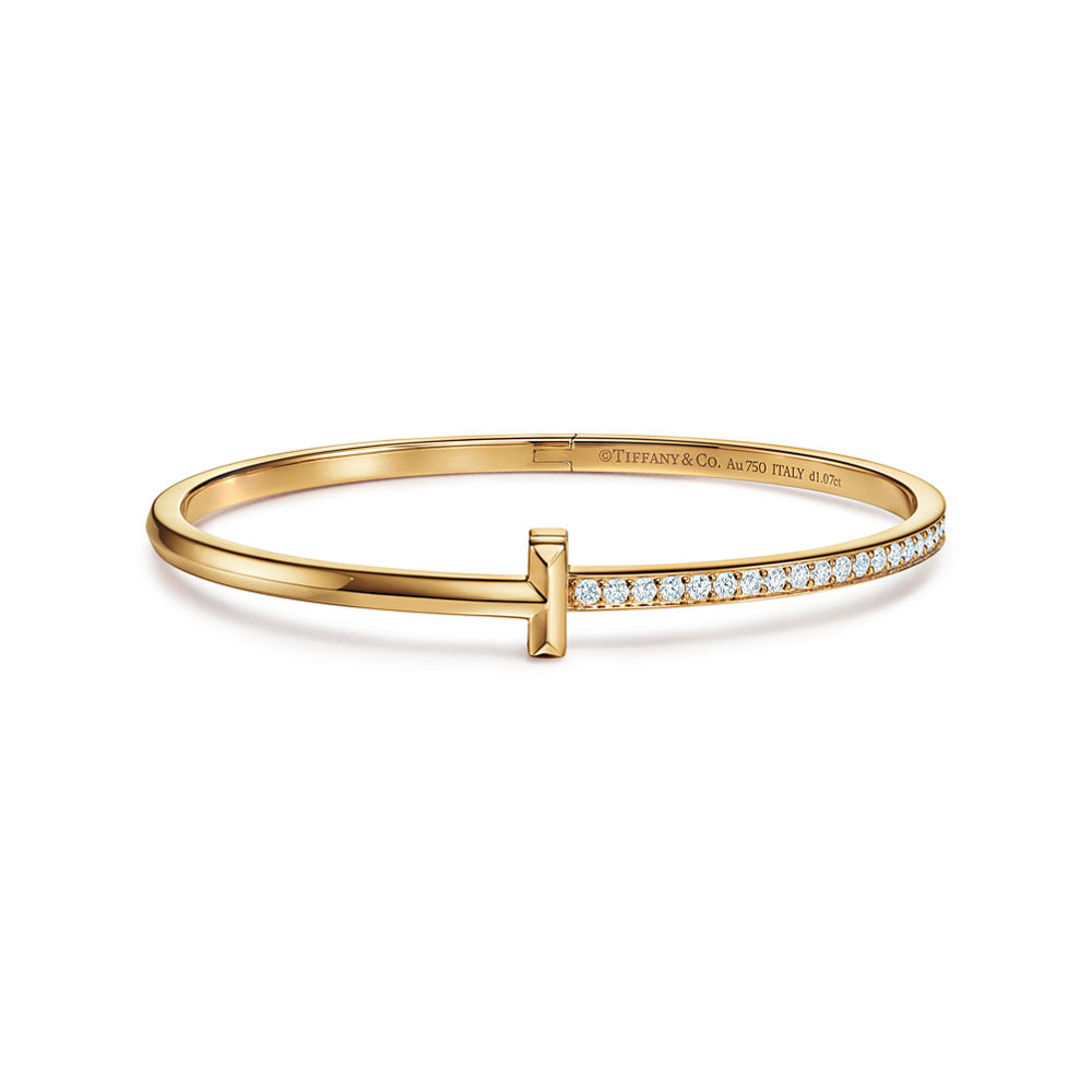 Bracelet Charm Jonc Élégant Brillant