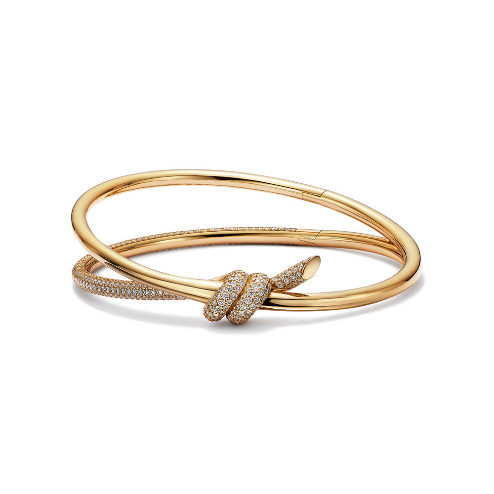 Bracelet Charm Jonc Élégant Brillant