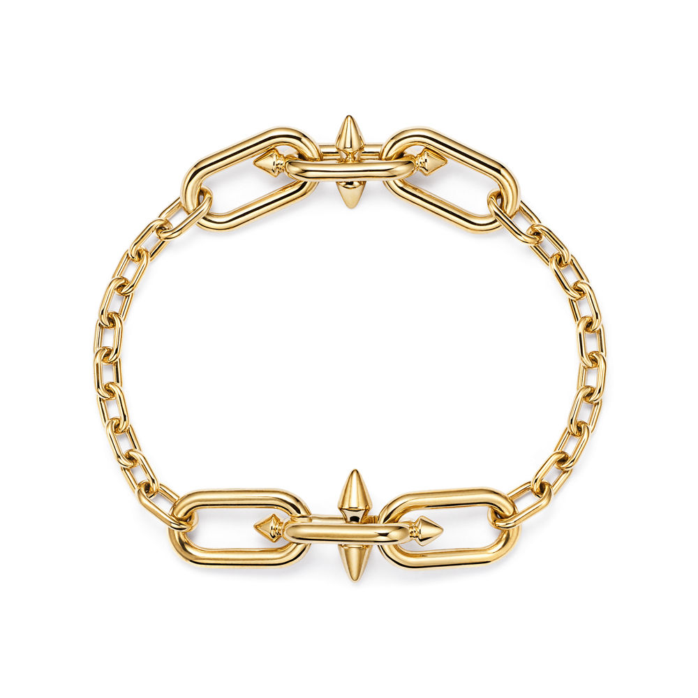 Bracelet Maillons Acier Lumineux