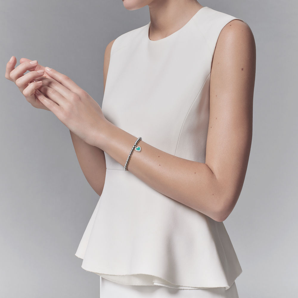 Bracelet Maillons Perles Lumineuses Brillant