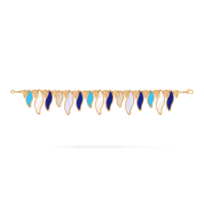 Bracelet Maillons Vague Stylé – vue 3