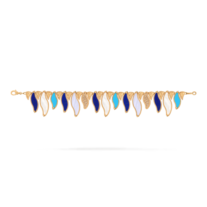 Bracelet Maillons Vague Stylé – vue 4